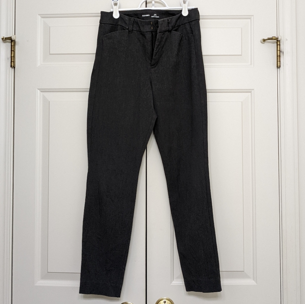 Old Navy Size 4 Pixie High Rise Gray Pants